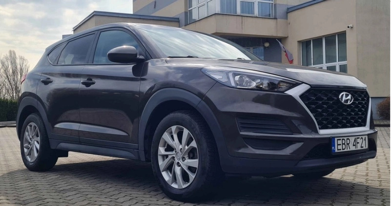 Hyundai Tucson cena 83500 przebieg: 154000, rok produkcji 2018 z Brzeziny małe 56